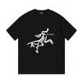 Arc'teryx Large Front Fossil‑Bird Graphic SS T‑Shirt