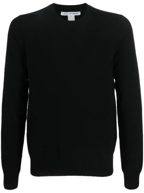 Comme Des Garçons Shirt crew neck long-sleeve sweater