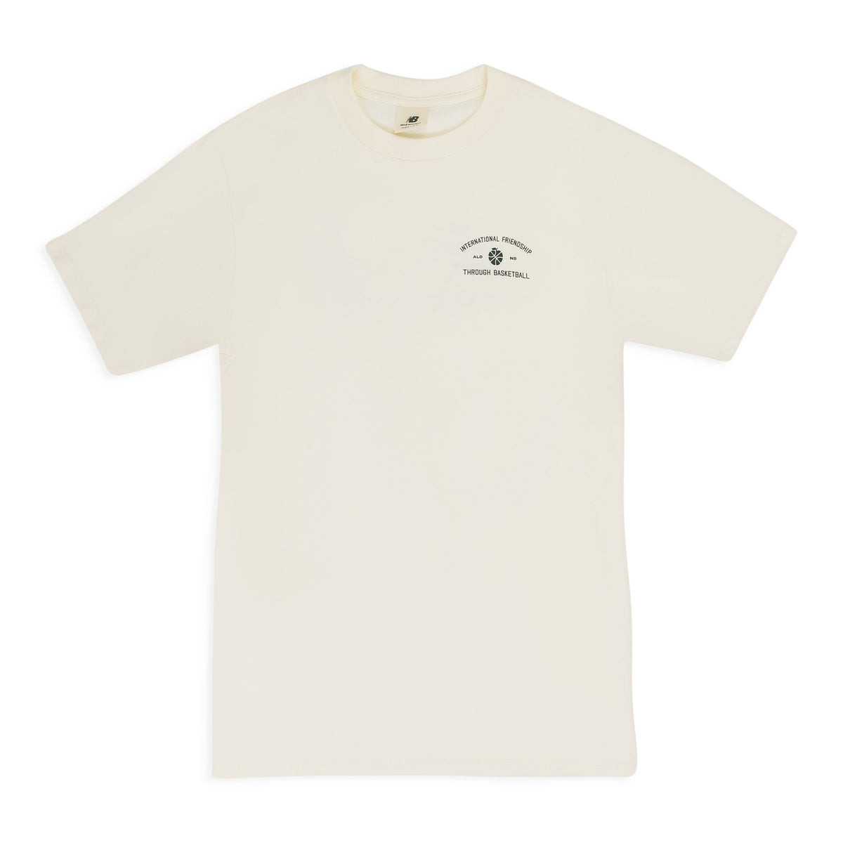 Cream SS Court Tee