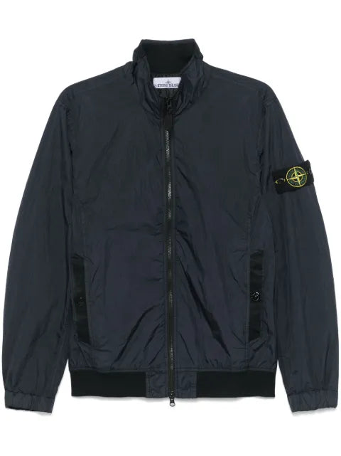 Stone Island Compass-patch quilted jacket