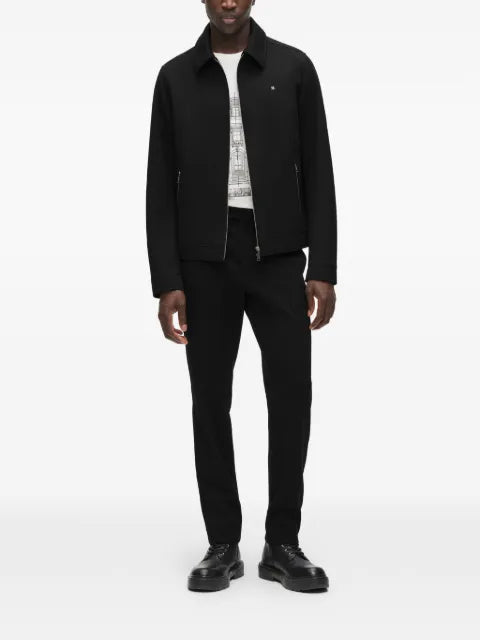 Karl Lagerfeld zip-up punto jacket