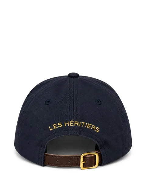 LES HÉRITIERS distressed baseball cap