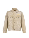 SWJP faded paint-splatter jacket
