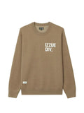 izzue logo-print crew-neck sweatshirt