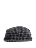 Undercover check-pattern baseball cap