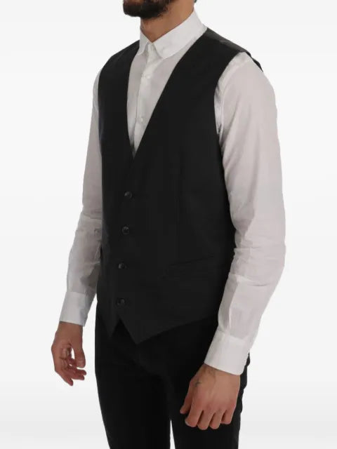 Dolce & Gabbana Staff pinstripe-pattern waistcoat
