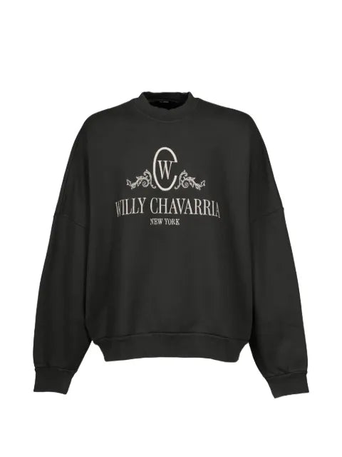 Willy Chavarria OS Chavantino crew-neck sweater