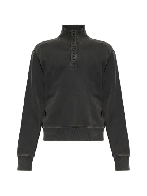 ENTIRE STUDIOS Port button-up collar sweatshirt