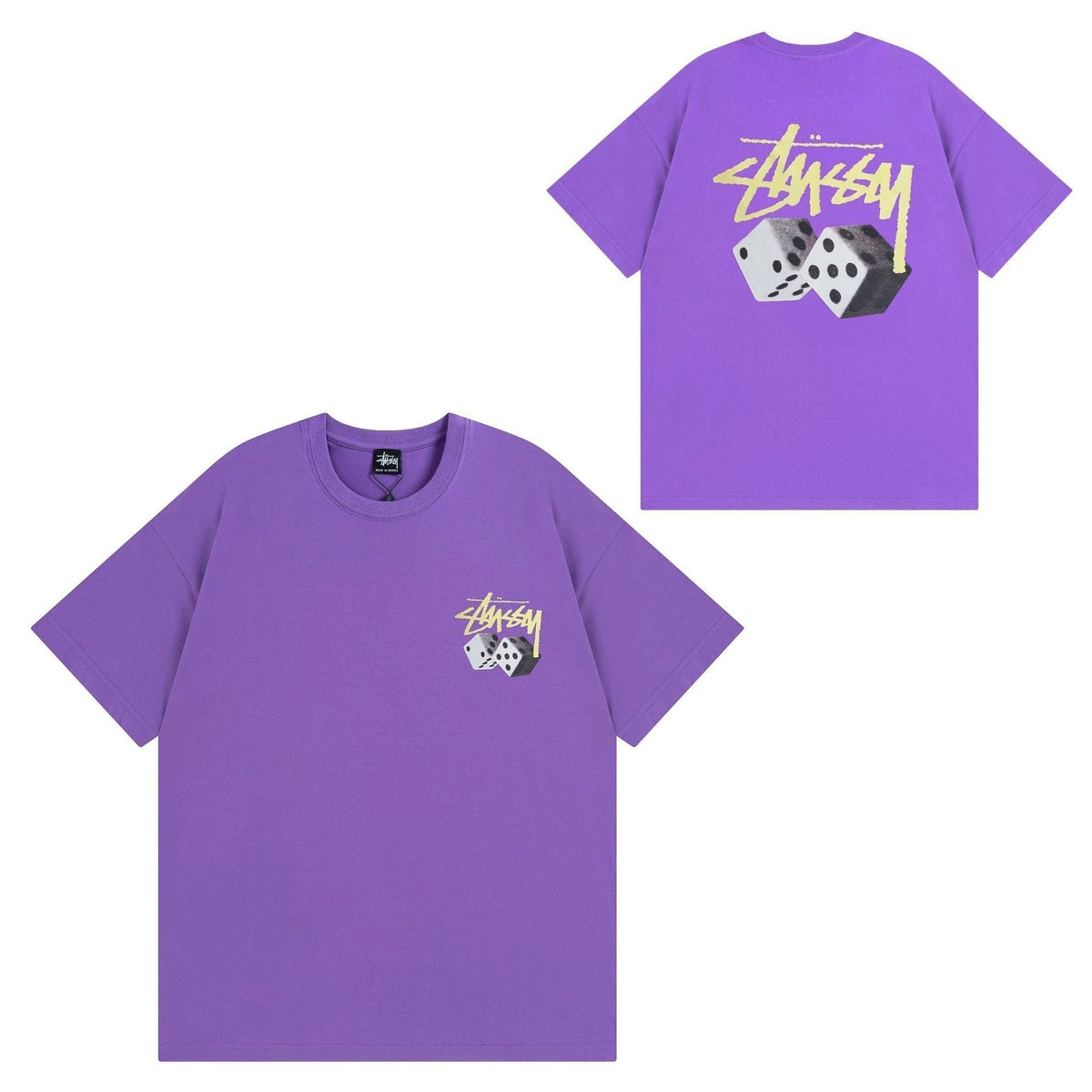 Stussy T Shirts Casual Versatile Loose T Shirts Couple